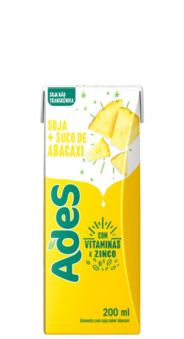 BEBIDA SOJA ADES 200ml ABACAXI
