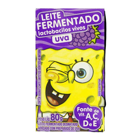 LEITE FERMENTADO BOB 80g ELEGE UVA