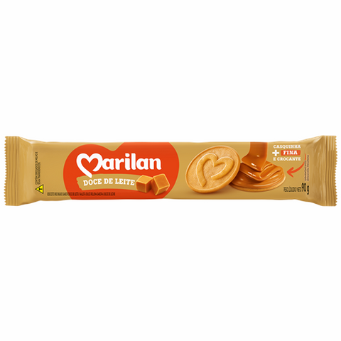 BISCOITO MARILAN RECHEADO DOCE DE LEITE 90g