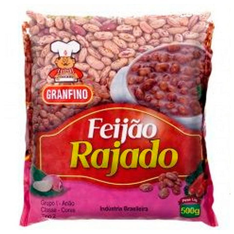 FEIJAO RAJADO GRANFINO 500G