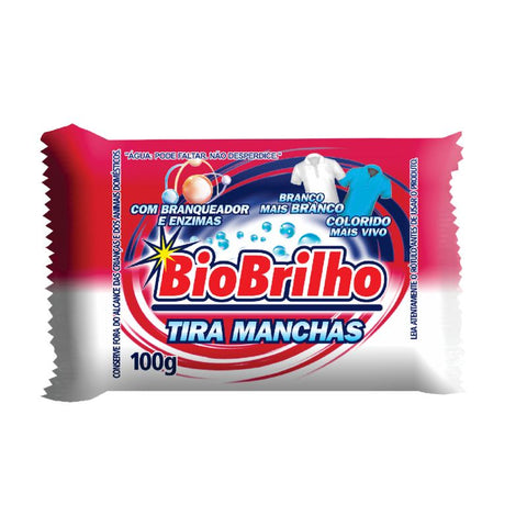TIRA MANCHAS BIOBRILHO BARRA 100g