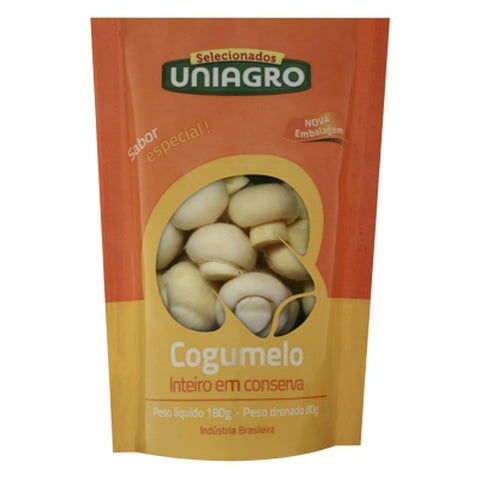 COGUMELO CHAMPIGNON UNIAGRO INTEIRO SH 80g