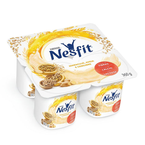 IOGURTE NESTLE NESFIT MARACUJA AVEIA GENGIBRE 360g