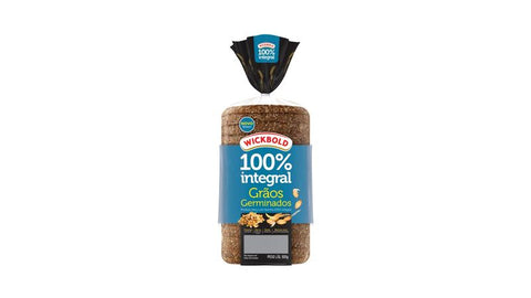 PAO WICKBOLD 100% INTEGRAL GRAOS GERMINADOS 500g