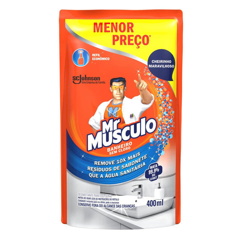 DESINFETANTE MR MUSCULO BANHEIRO S/CLORO RF 400ml
