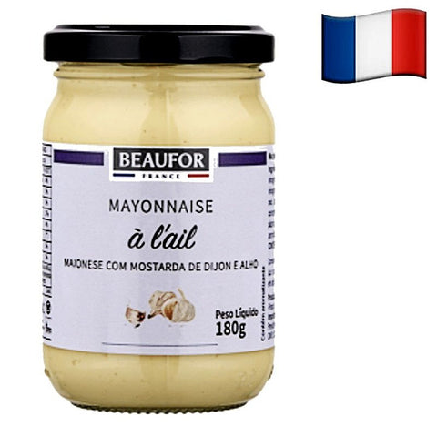 MAIONESE BEAUFOR AIOLI C/MOSTARDA E ALHO 185g