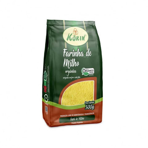 FARINHA MILHO KORIN ORGANICA 500g