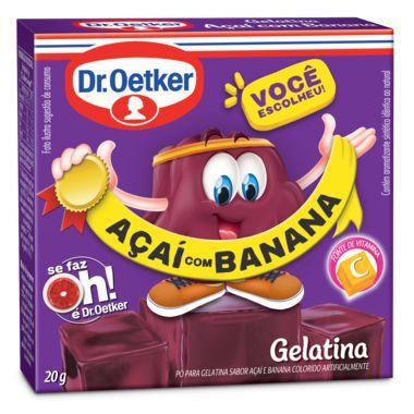 GELATINA DR OETKER ACAI BANANA 20g