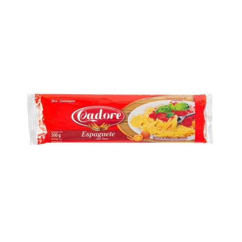 MACARRAO CADORE OVOS ESPAGUETE 500g