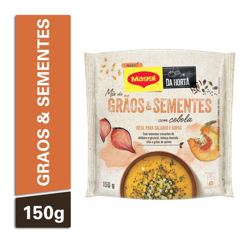 TEMPERO MAGGI DA HORTA GRAOS SEMENTES CEBOLA 150g