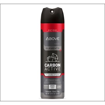 DESODORANTE ABOVE AERO MEN CARBON ACTIVE 150ml