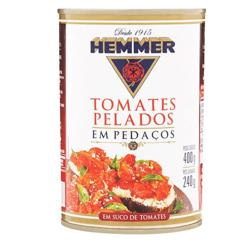 TOMATE PELADO HEMMER PEDACOS LT 240G
