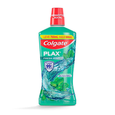 ANTISSEPTICO COLGATE PLAX FRESH MINT LV750 PG500ml