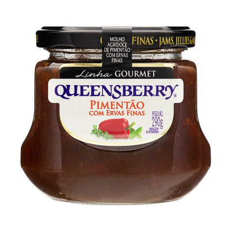 GELEIA QUEENSBERRY GOURMET PIMENTAO E FINAS 290g