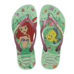 HAVAIANAS KIDS SLIM PRINCESS VERDE/VERDE CHA 33/34