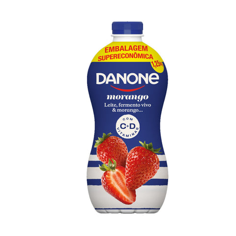 IOGURTE DANONE MORANGO 1250g