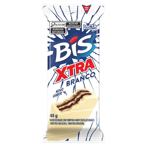 BISCOITO LACTA WAFER BIS XTRA 45g BCO