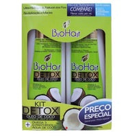 KIT SHAMPOO + CONDICIONADOR BIOHAIR OLEO DE COCO 700ML