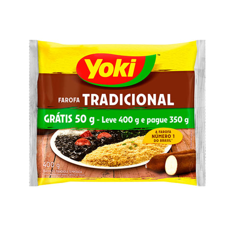 FAROFA YOKI TRADICIONAL LV400g PG350G