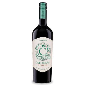 VINHO CALITERRA RESERVA 750ML CARMENERE