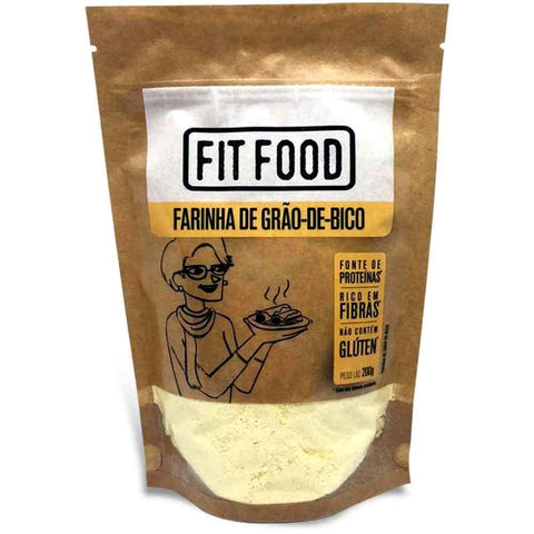 FARINHA DE GRAO DE BICO FIT FOOD 200g