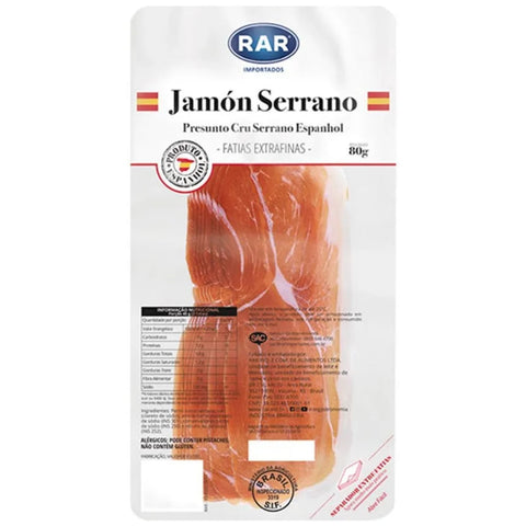 PRESUNTO RAR CRU ESPANHOL FAT 80g