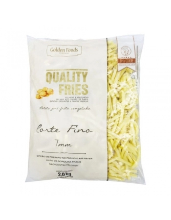 BATATA PRE FRITA QUALITY FRIES CORTE FINO 7MM 2kg