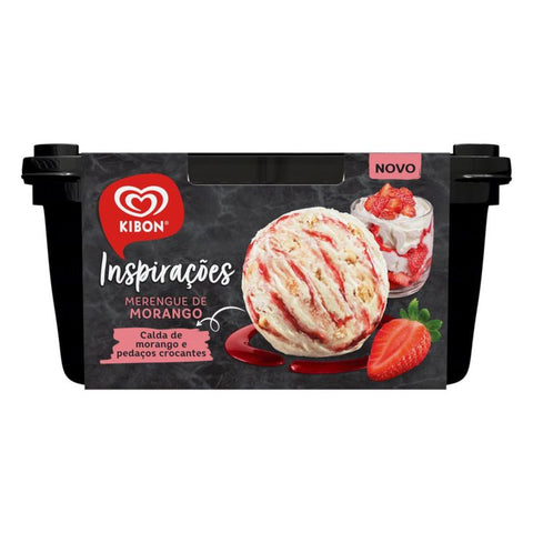 SORVETE KIBON INSPIRACOES MERENGUE MORANGO 1,3L