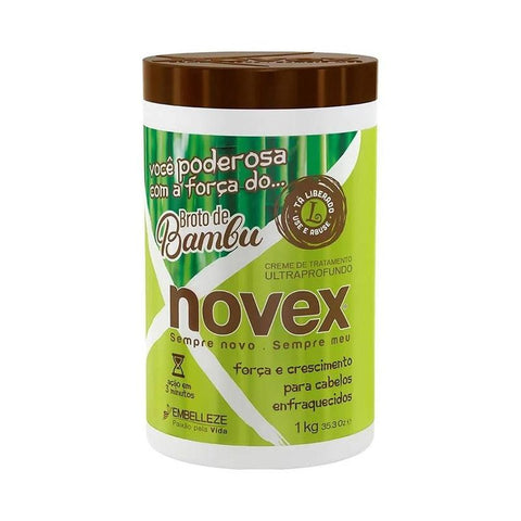CREME TRATAMENTO NOVEX BROTO DE BAMBU LV 1kg PG 800g