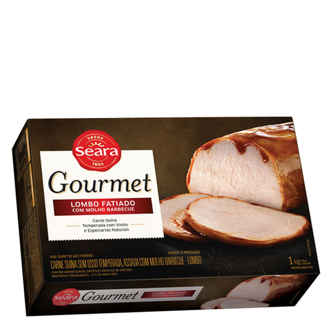 LOMBO SUINO SEARA GOURMET FAT 1KG MO BARBECUE