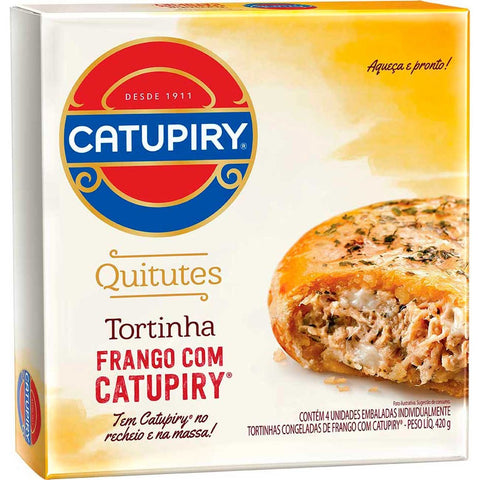 TORTA CATUPIRY FRANGO CATUPIRY C/4  420g