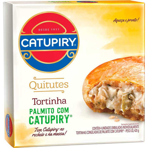 TORTA CATUPIRY PALMITO CATUPIRY C/4  420g