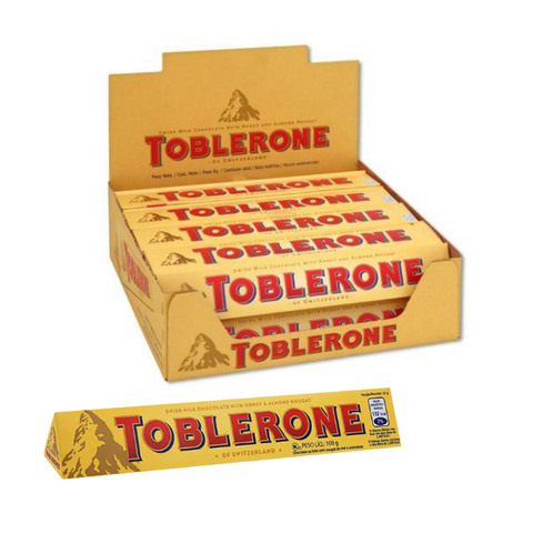 CHOCOLATE TOBLERONE AO LEITE 100g