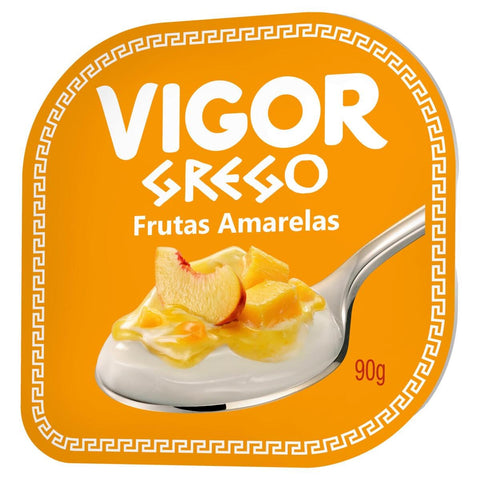 IOGURTE VIGOR GREGO FRUTAS AMARELAS 90g