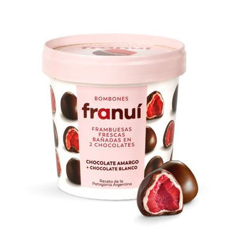 CHOCOLATE C/FRAMBOESA FRANUI 150G AMARGO
