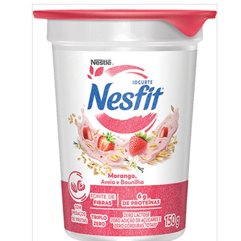 IOGURTE NESTLE NESFIT MORANGO/AVEIA/BAUNILHA 150g