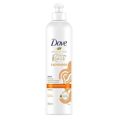 CREME DE PENTEAR DOVE CACHEADOS TEXTURAS REAIS 355ml