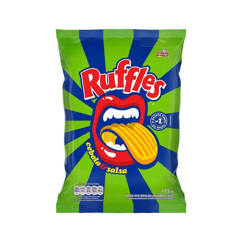 BATATA ELMA CHIPS RUFFLES CEBOLA SALSA 115g
