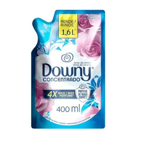 AMACIANTE DOWNY CONC BRISA DE VERAO SACHE 400ml