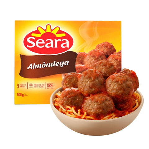 ALMONDEGA SEARA BOVINA 500G