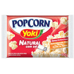 PIPOCA YOKI POPCORN NATURAL C/SAL 100g