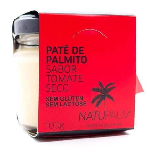 PATE NATUPALM PALMITO TOMATE SECO 100g