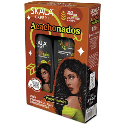 KIT SHAMPOO E CONDICIONADOR SKALA 650ml ACACHONADOS