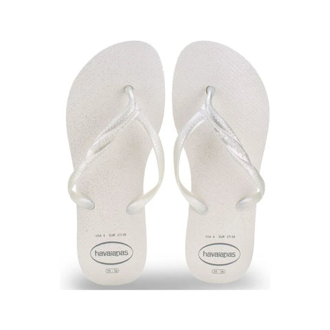 HAVAIANAS FANTASIA GLOSS BRANCO 33/34