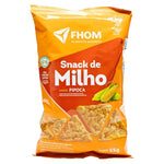 BISCOITO SNACK FHOM MILHO SABOR PIPOCA 55g