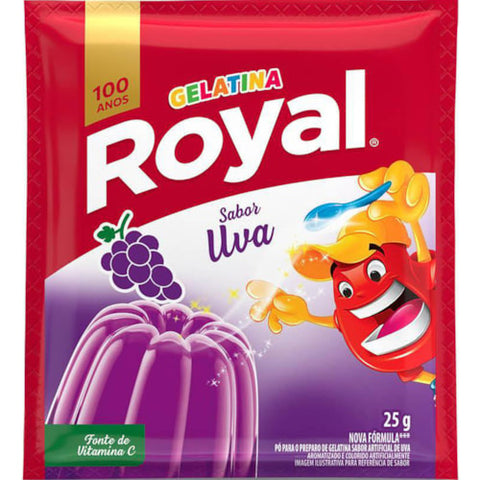 GELATINA ROYAL UVA 25g