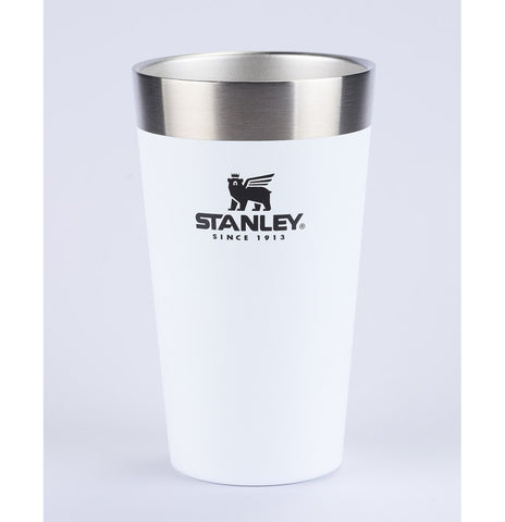 COPO TERMICO STANLEY BEER PINT WHITE 473ml