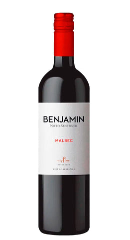 VINHO BENJAMIN NIETO SENETINER MALBEC TINTO SECO 750ML