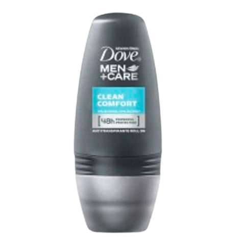 DESODORANTE DOVE ROLL-ON MEN 50ML CLEAN COMFORT