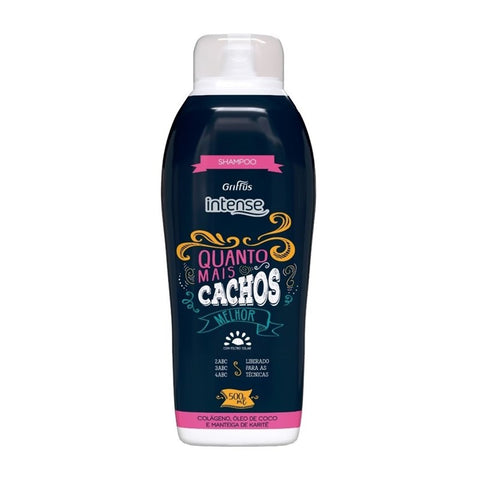 SHAMPOO GRIFFUS INTENSE MAIS CACHOS MELHOR 500ml